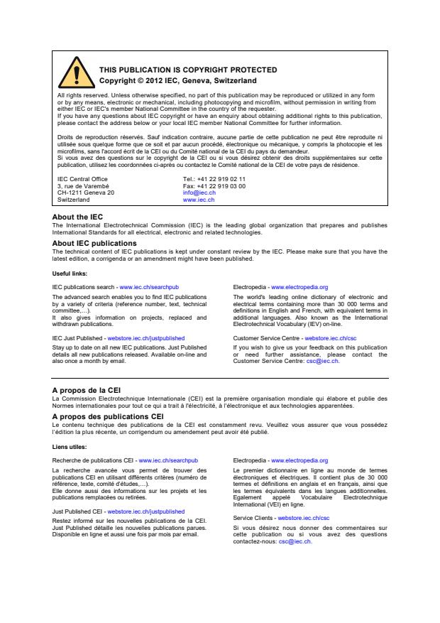 IEC 60335-2-16:2002+AMD1:2008+AMD2:2011 CSV IEC 60335-2-16:2002+AMD1:2008+AMD2:2011 CSV - Household and similar electrical appliances - Safety - Part 2-16: Particular requirements for food waste disposers - Page 2 preview