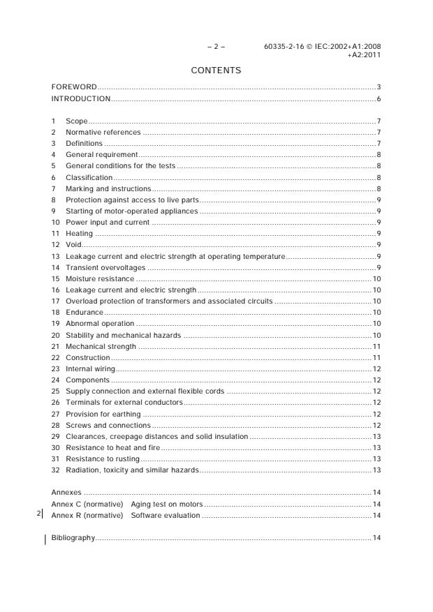IEC 60335-2-16:2002+AMD1:2008+AMD2:2011 CSV IEC 60335-2-16:2002+AMD1:2008+AMD2:2011 CSV - Household and similar electrical appliances - Safety - Part 2-16: Particular requirements for food waste disposers - Page 4 preview