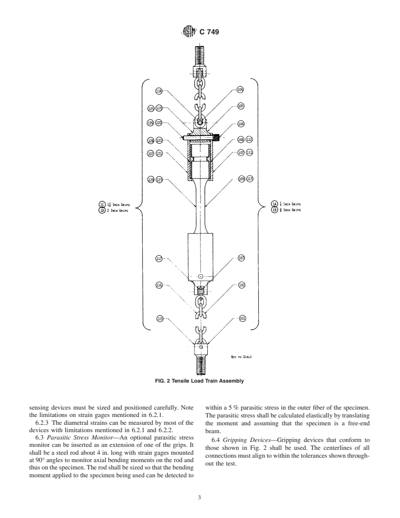 ASTM C749-92(2002) - Standard Test Method for Tensile Stress-Strain of Carbon and Graphite