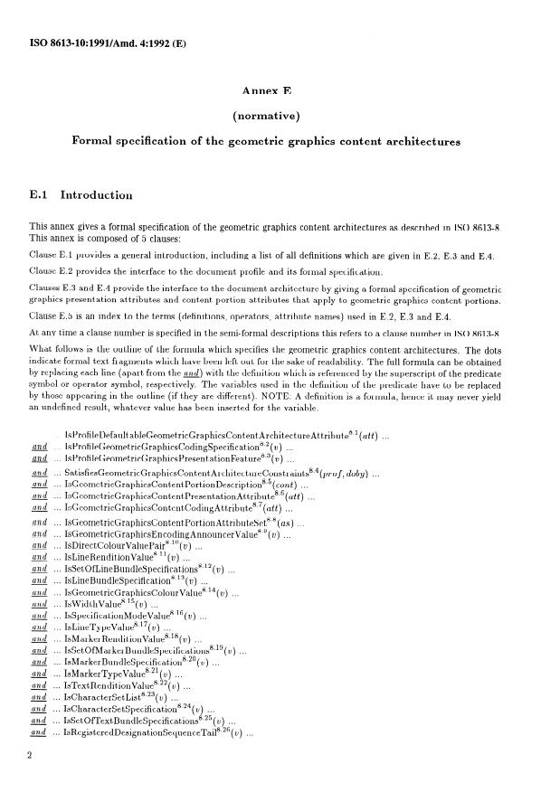 ISO/IEC 8613-10:1991/Amd 4:1992 ISO/IEC 8613-10:1991/Amd 4:1992 - Formal specification of the geometric graphics content architectures - Page 4 preview