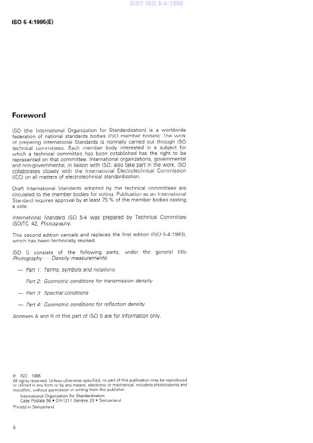 ISO 5-4:1995 ISO 5-4:1996 - Page 4 preview