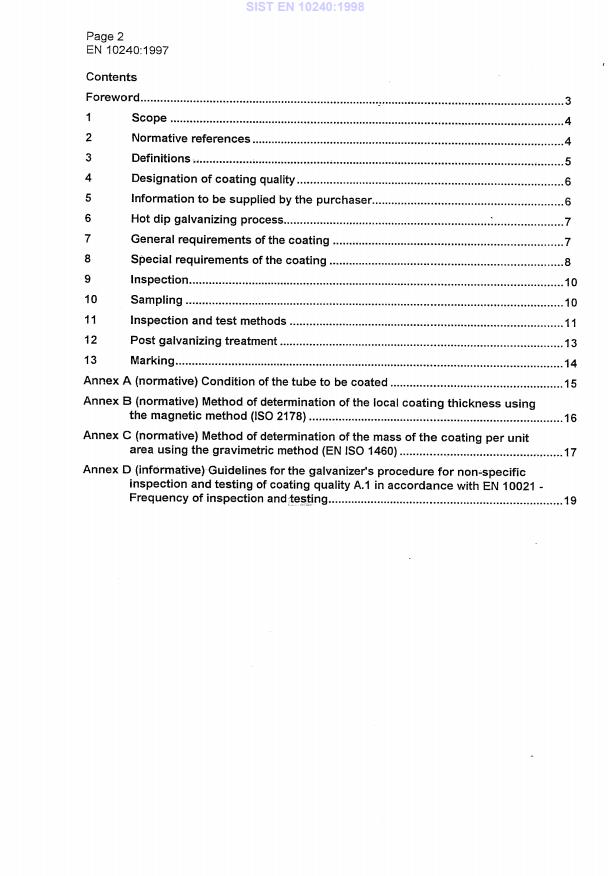 EN 10240:1997 EN 10240:1998 - Page 4 preview