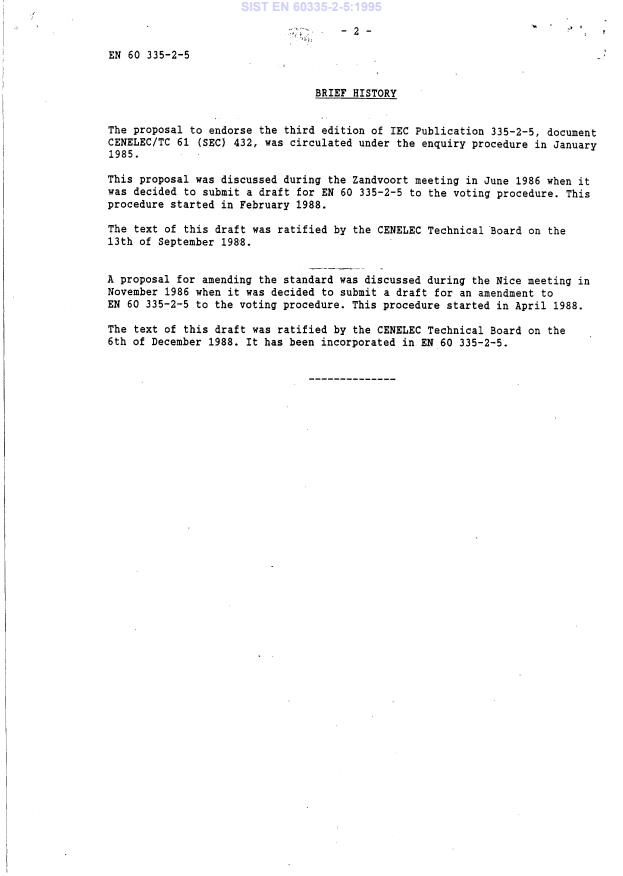 EN 60335-2-5:1989/A3:1992 EN 60335-2-5:1995 - Page 4 preview