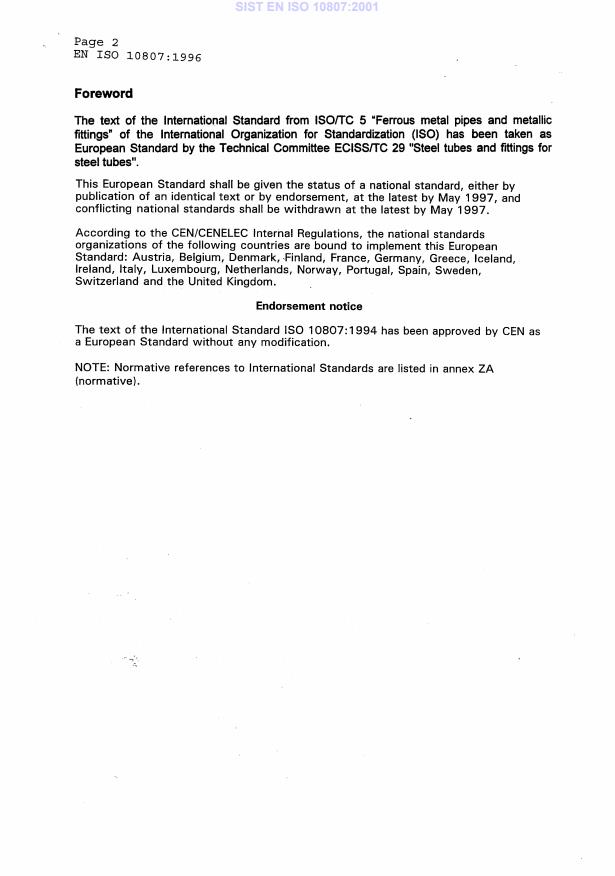 EN ISO 10807:1996 EN ISO 10807:2001 - Page 4 preview