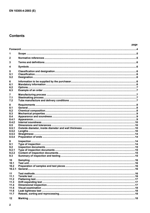 EN 10305-4:2003 EN 10305-4:2003 - Page 4 preview