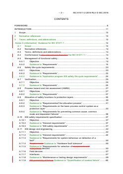IEC 61511-2:2016 IEC 61511-2:2016 RLV - Functional safety - Safety instrumented systems for the process industry sector - Part 2: Guidelines for the application of IEC 61511-1:2016
Released:7/28/2016
Isbn:9782832235492 - Page 4 preview