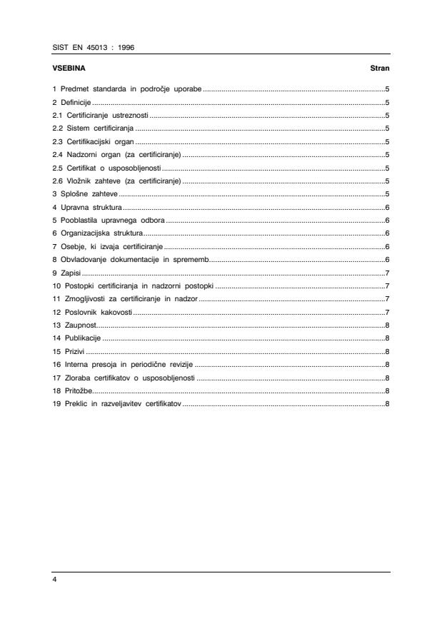 EN 45013:1989 EN 45013:1996 - Page 4 preview