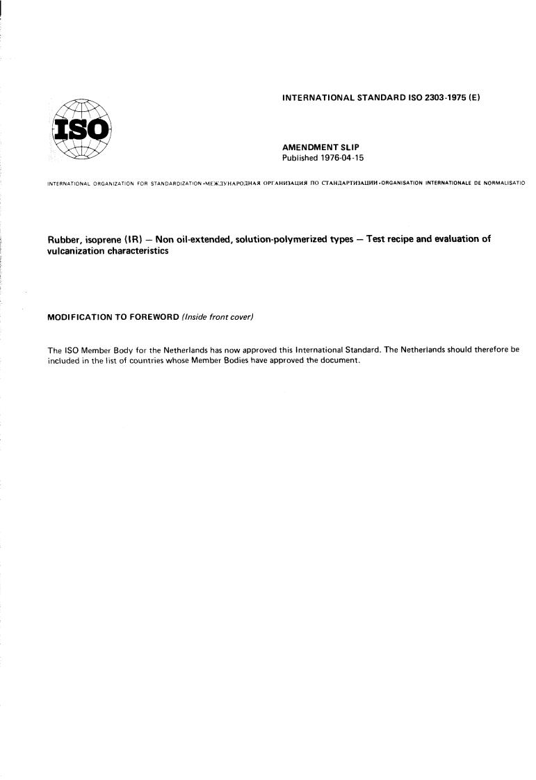 ISO 2303:1975 - Title missing - Legacy paper document
Released:1/1/1975