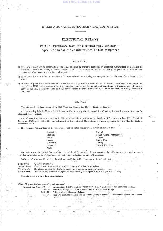 IEC 60255-15:1981 IEC 60255-15:1995 - Page 4 preview