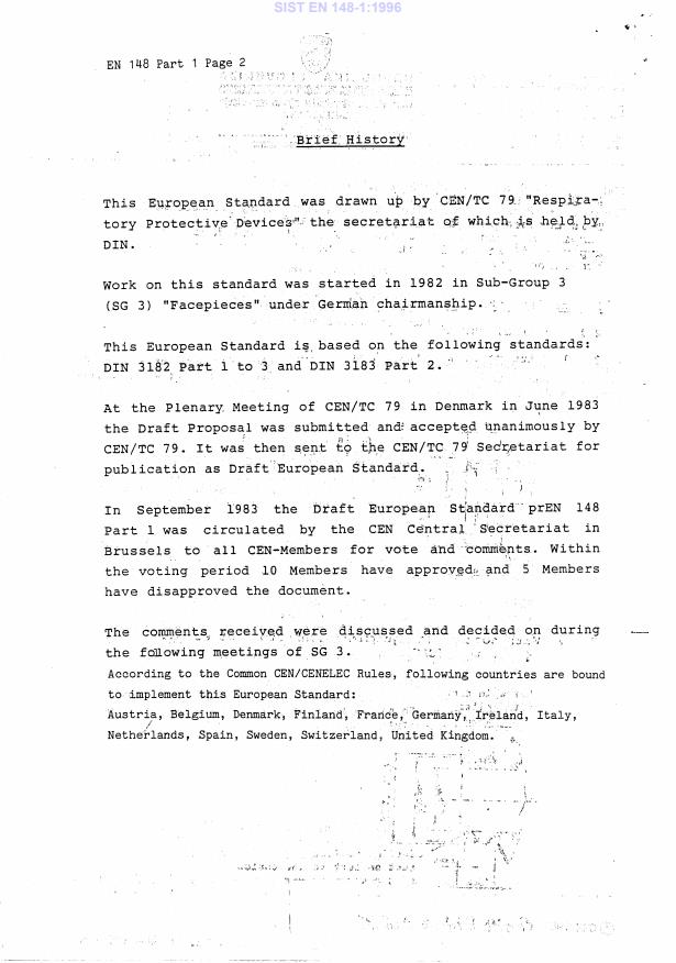 EN 148-1:1987/AC1:1987 EN 148-1:1996 - Page 4 preview