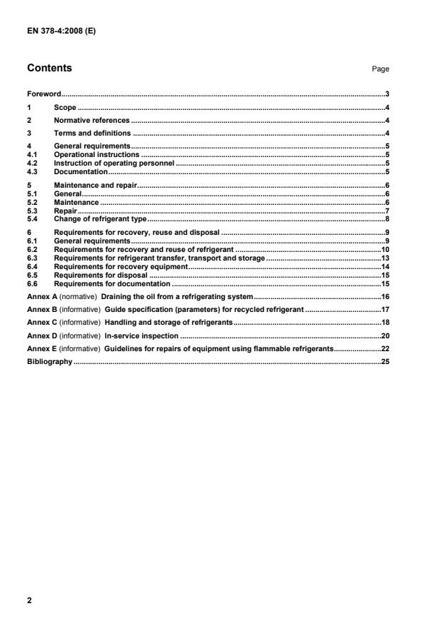 EN 378-4:2008 EN 378-4:2008 - Page 4 preview