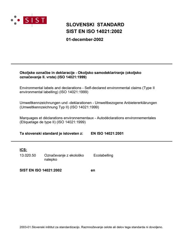 EN ISO 14021:2002