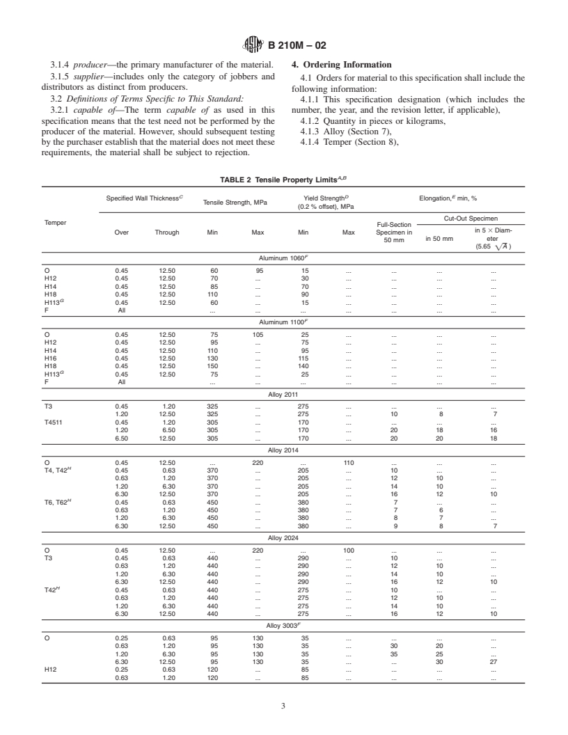 ASTM B210M-02 - Standard Specification for Aluminum and Aluminum-Alloy Drawn Seamless Tubes [Metric]