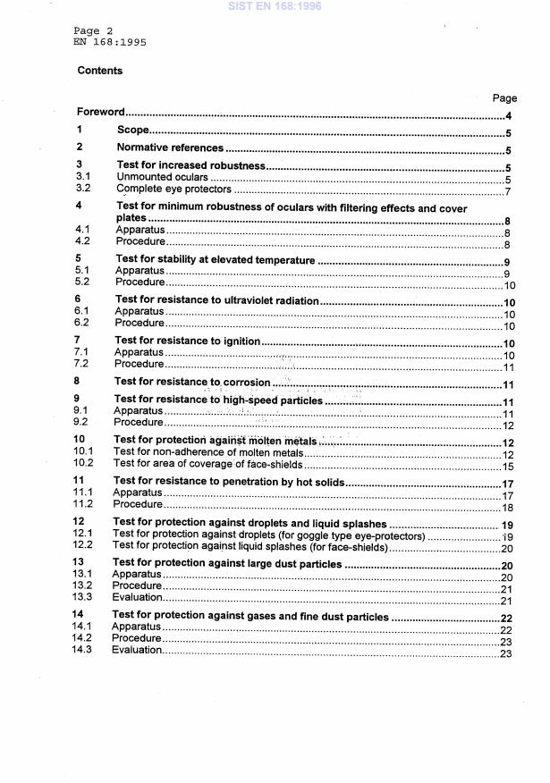 EN 168:1995 EN 168:1996 - Page 4 preview
