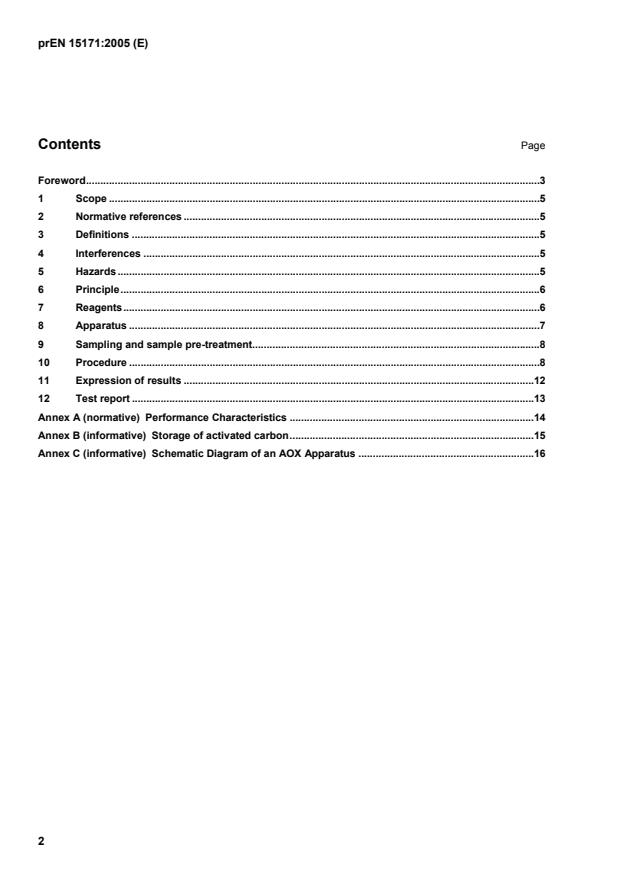 prEN 15171 prEN 15171:2005 - Page 4 preview