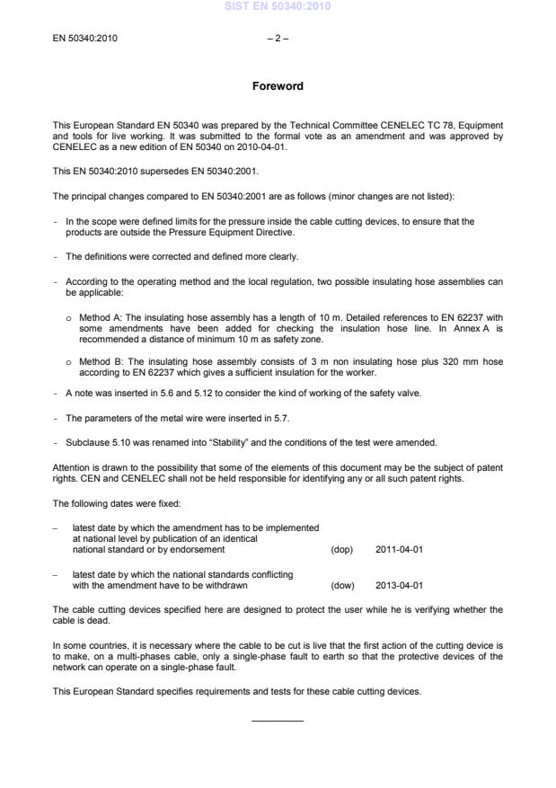 EN 50340:2010 EN 50340:2010 - Page 4 preview