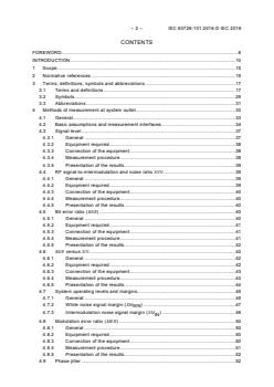 IEC 60728-101:2016 IEC 60728-101:2016 - Cable networks for television signals, sound signals and interactive services - Part 101: System performance of forward paths loaded with digital channels only - Page 4 preview