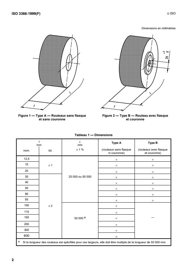 ISO 3366:1999 ISO 3366:1999 - Abrasifs appliqués — Rouleaux abrasifs
Released:10/21/1999 - Page 4 preview