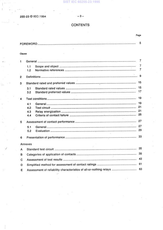 IEC 60255-23:1994 IEC 60255-23:1995 - Page 4 preview