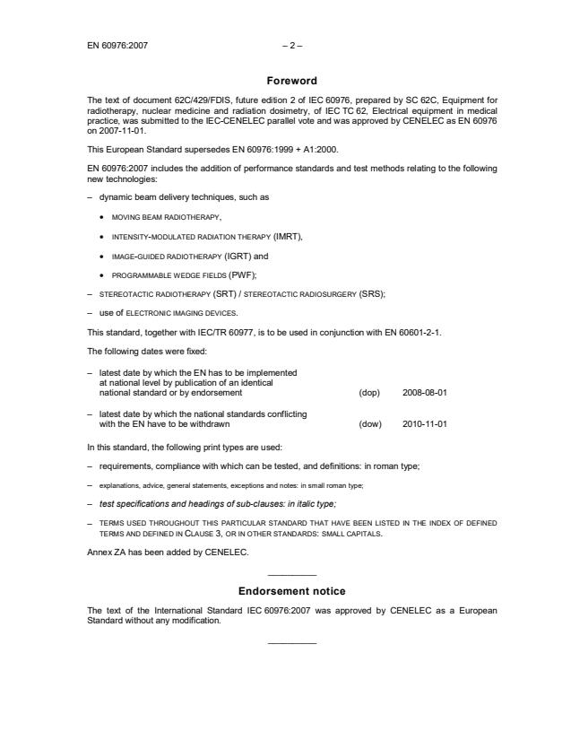 EN 60976:2007 EN 60976:2008 - Page 4 preview