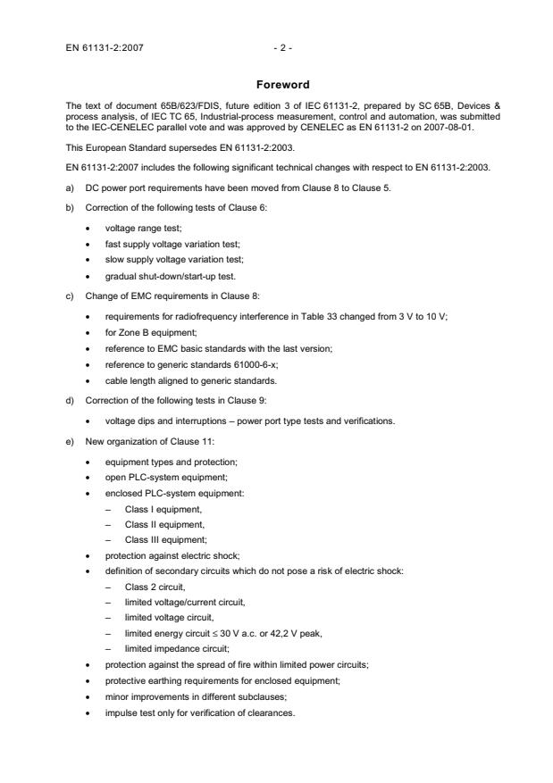 SIST EN 61131-2:2007 SIST EN 61131-2:2007 - Page 4 preview