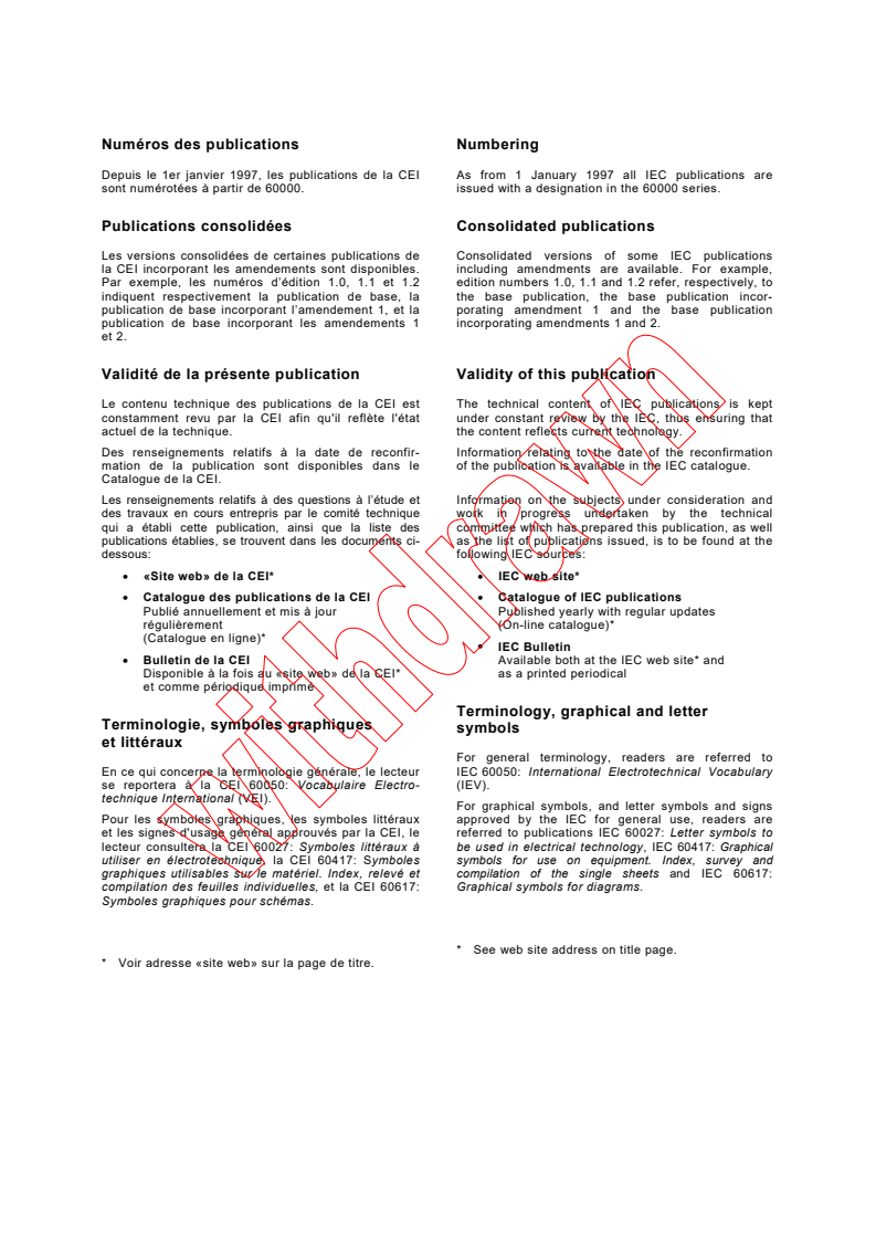 IEC 60255-25:2000 IEC 60255-25:2000 - Electrical relays - Part 25: Electromagnetic emission tests for measuring relays and protection equipment
Released:3/16/2000
Isbn:283185184X - Page 2 preview