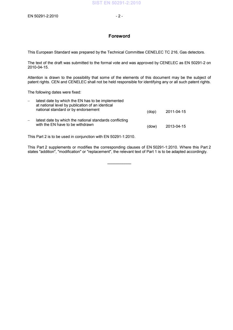 EN 50291-2:2010 EN 50291-2:2010 - Page 4 preview