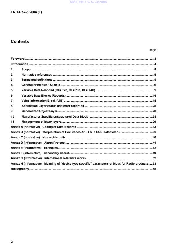 EN 13757-3:2004 EN 13757-3:2005 - Page 4 preview