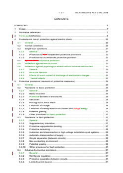 IEC 61140:2016 RLV - Protection against electric shock - Common aspects for installation and equipment
Released:1/7/2016
Isbn:9782832231326 - Page 4 preview