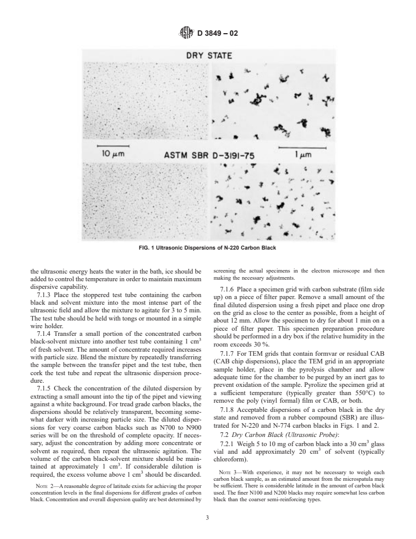 ASTM D3849-02 - Standard Test Method for Carbon Black-Morphological Characterization of Carbon Black Using Electron Microscopy