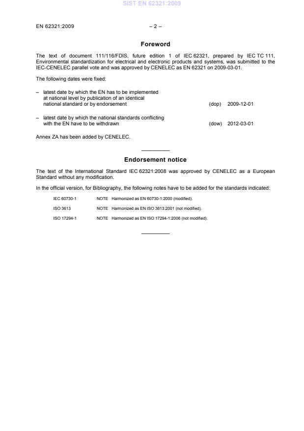 EN 62321:2009 EN 62321:2009 - Page 4 preview