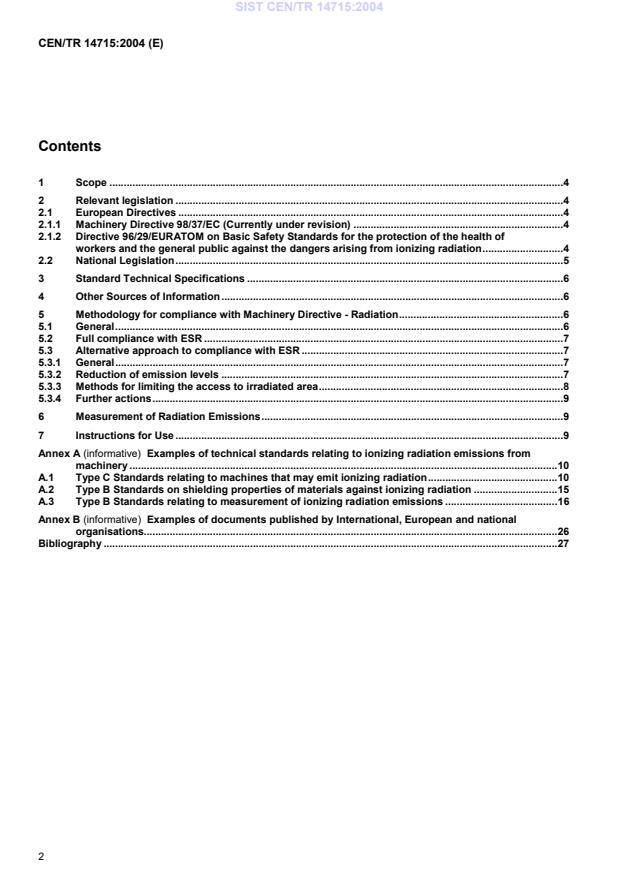 CEN/TR 14715:2004 CEN/TR 14715:2004 - Page 4 preview