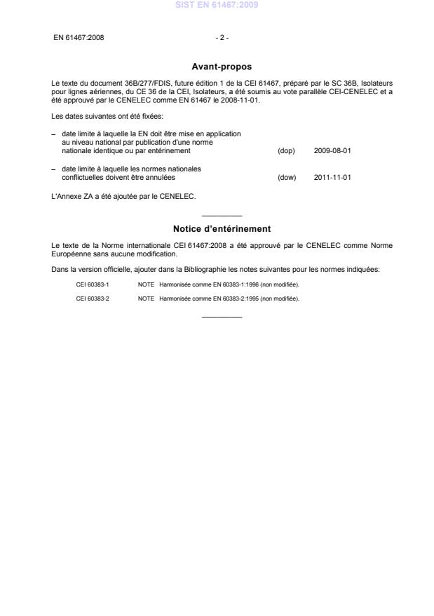 SIST EN 61467:2009 SIST EN 61467:2009 (FR) - Page 4 preview