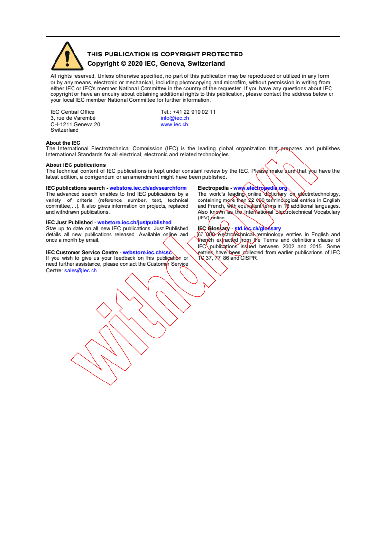 IEC 60086-3:2016 IEC 60086-3:2016 RLV - Primary batteries - Part 3: Watch batteries
Released:5/25/2016
Isbn:9782832234396 - Page 2 preview