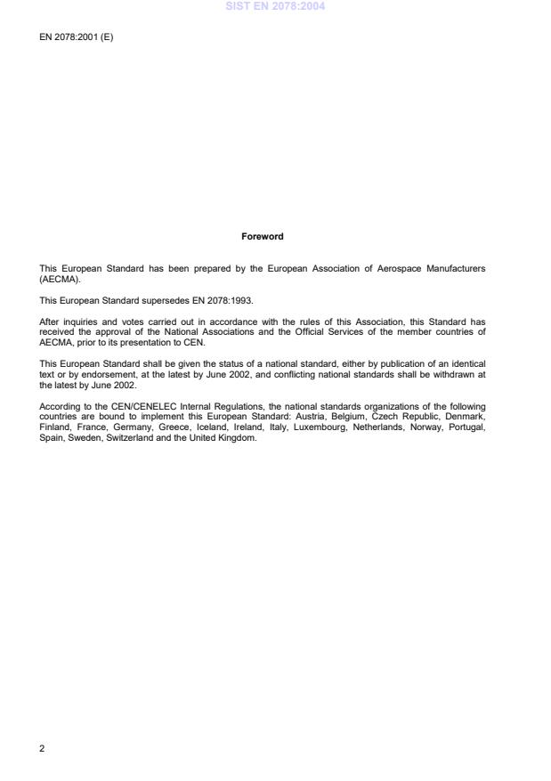 SIST EN 2078:2004 SIST EN 2078:2004 - Page 4 preview
