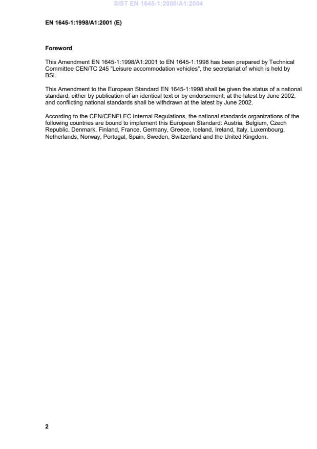 EN 1645-1:1998/A1:2001 EN 1645-1:2000/A1:2004 - Page 4 preview