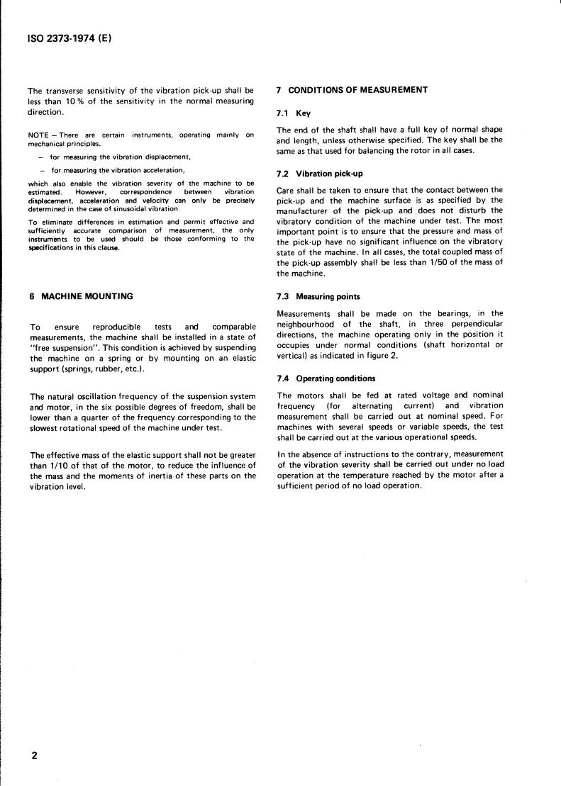 ISO 2373:1974 - Title missing - Legacy paper document