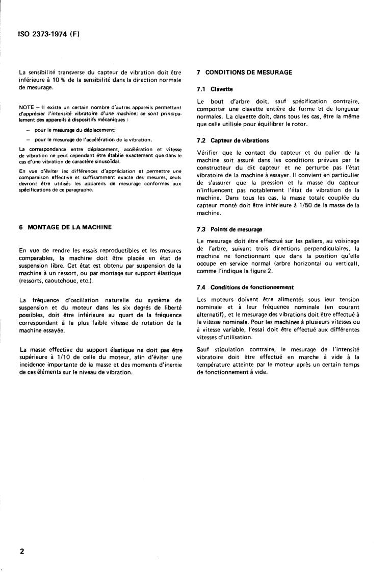 ISO 2373:1974 - Title missing - Legacy paper document