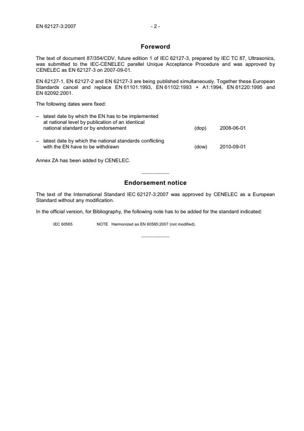 SIST EN 62127-3:2008 SIST EN 62127-3:2008 - Page 4 preview