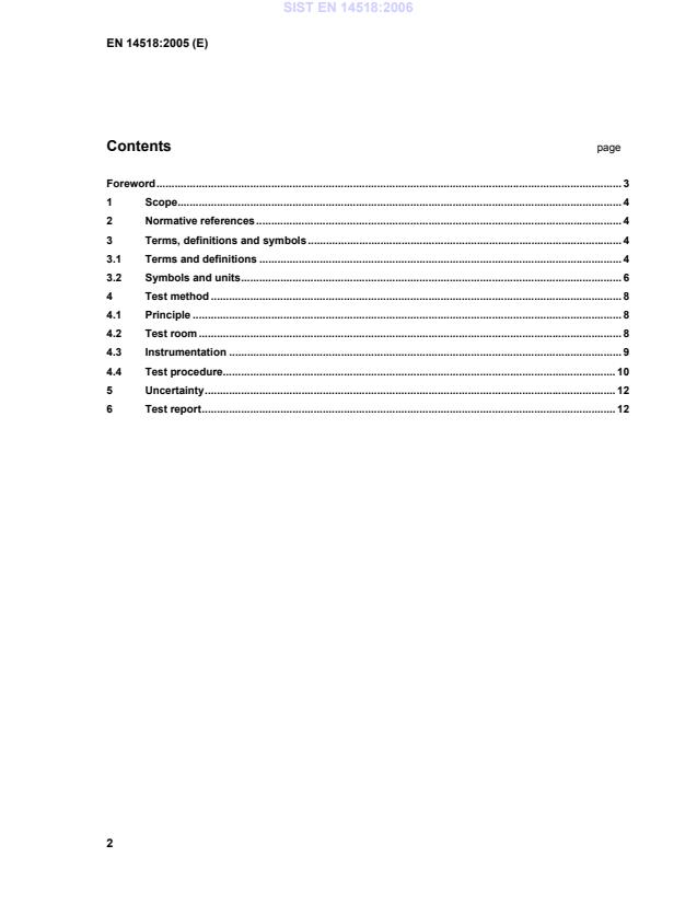 EN 14518:2005 EN 14518:2006 - Page 4 preview