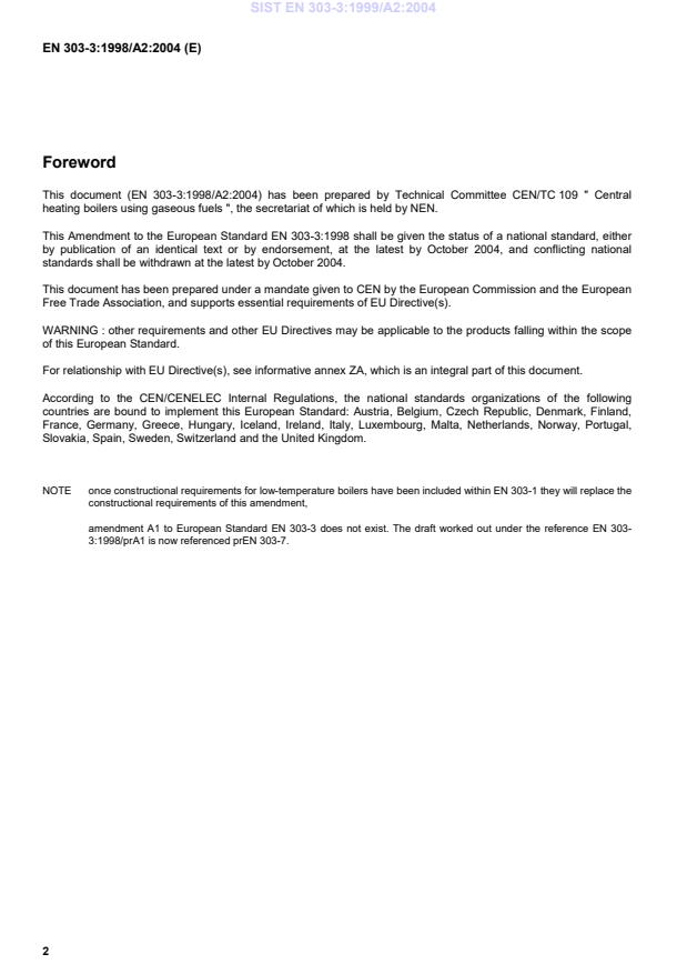 SIST EN 303-3:1999/A2:2004 SIST EN 303-3:1999/A2:2004 - Page 4 preview