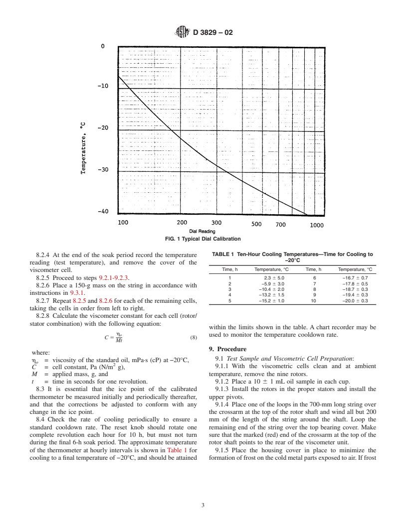 ASTM D3829-02 - Standard Test Method for Predicting the Borderline Pumping Temperature of Engine Oil