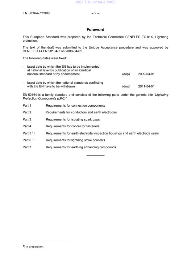 EN 50164-7:2008 EN 50164-7:2008 - Page 4 preview
