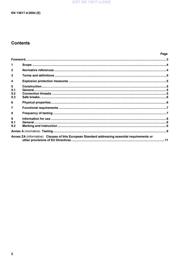 EN 13617-4:2004 EN 13617-4:2005 - Page 4 preview