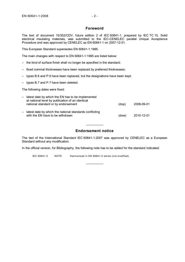 SIST EN 60641-1:2008 SIST EN 60641-1:2008 - Page 4 preview