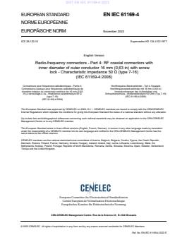 SIST EN IEC 61169-4:2023 SIST EN IEC 61169-4:2023 - BARVE - Page 3 preview