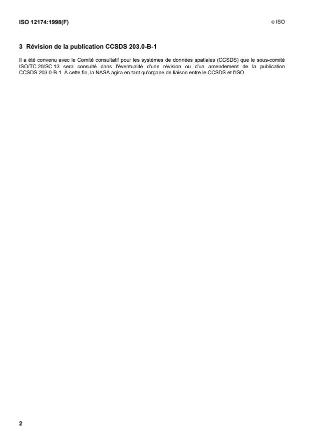 ISO 12174:1998 ISO 12174:1998 - Systemes de transfert des informations et données spatiales -- Télécommande -- Service gestion des données -- Définition architecturale - Page 4 preview