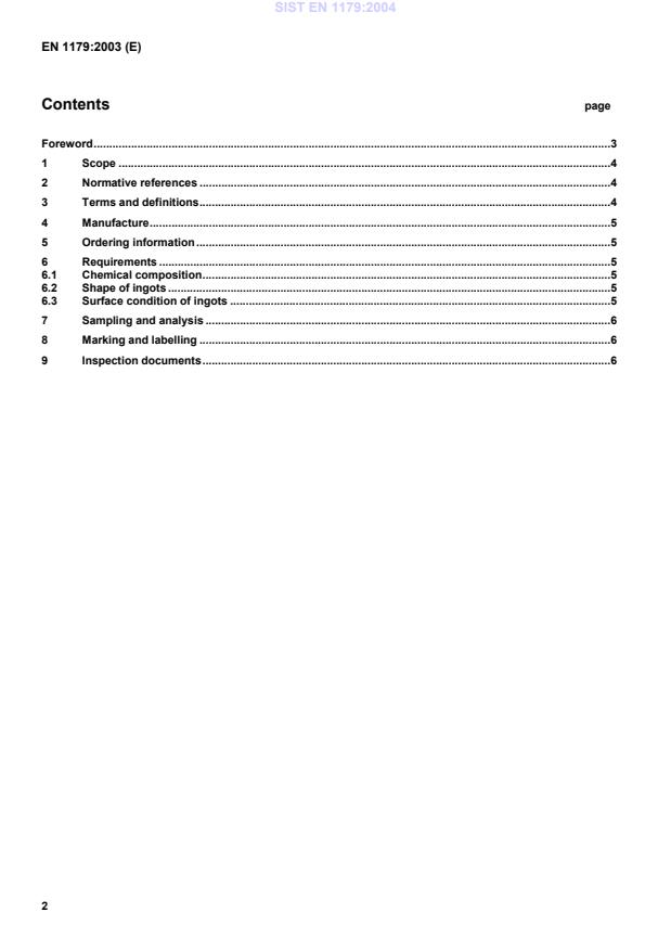 EN 1179:2003 EN 1179:2004 - Page 4 preview