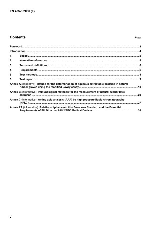 EN 455-3:2006 EN 455-3:2007 - Page 4 preview