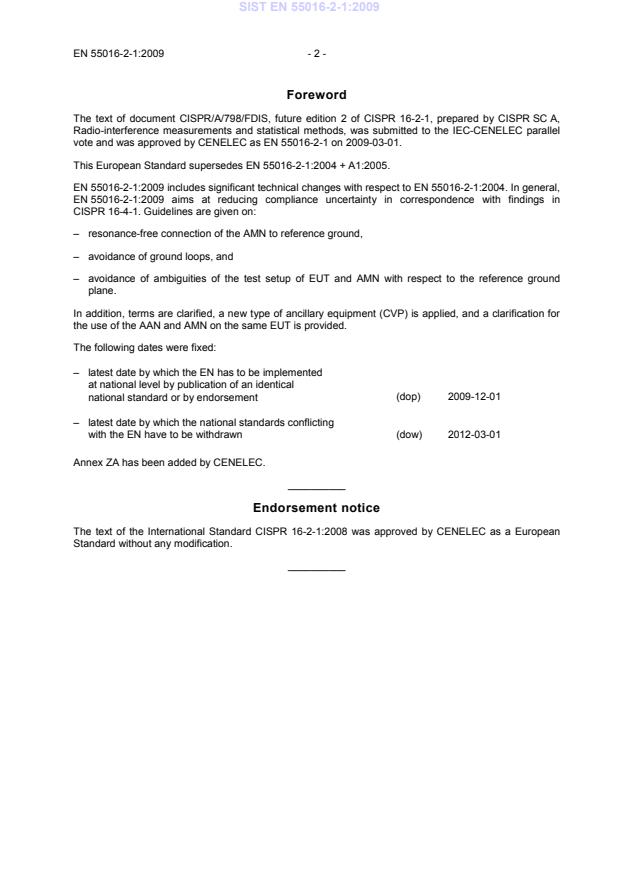 EN 55016-2-1:2009 EN 55016-2-1:2009 - Page 4 preview